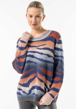 Californian Crew Neck Knit Jumper - ANGELEYE