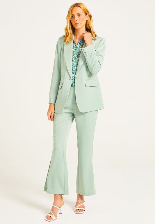 Classic Suit in Sage Green