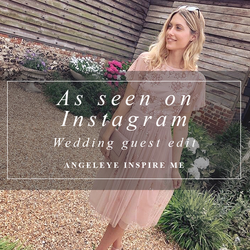 As seen on Instagram - Bloggers wedding guest style edit